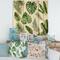 Designart - Tropical Leaf Of Monstera V - Farmhouse Print on Natural Pine Wood